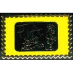 PTA PARENT TEACHERS ASSOC STAMP PIN